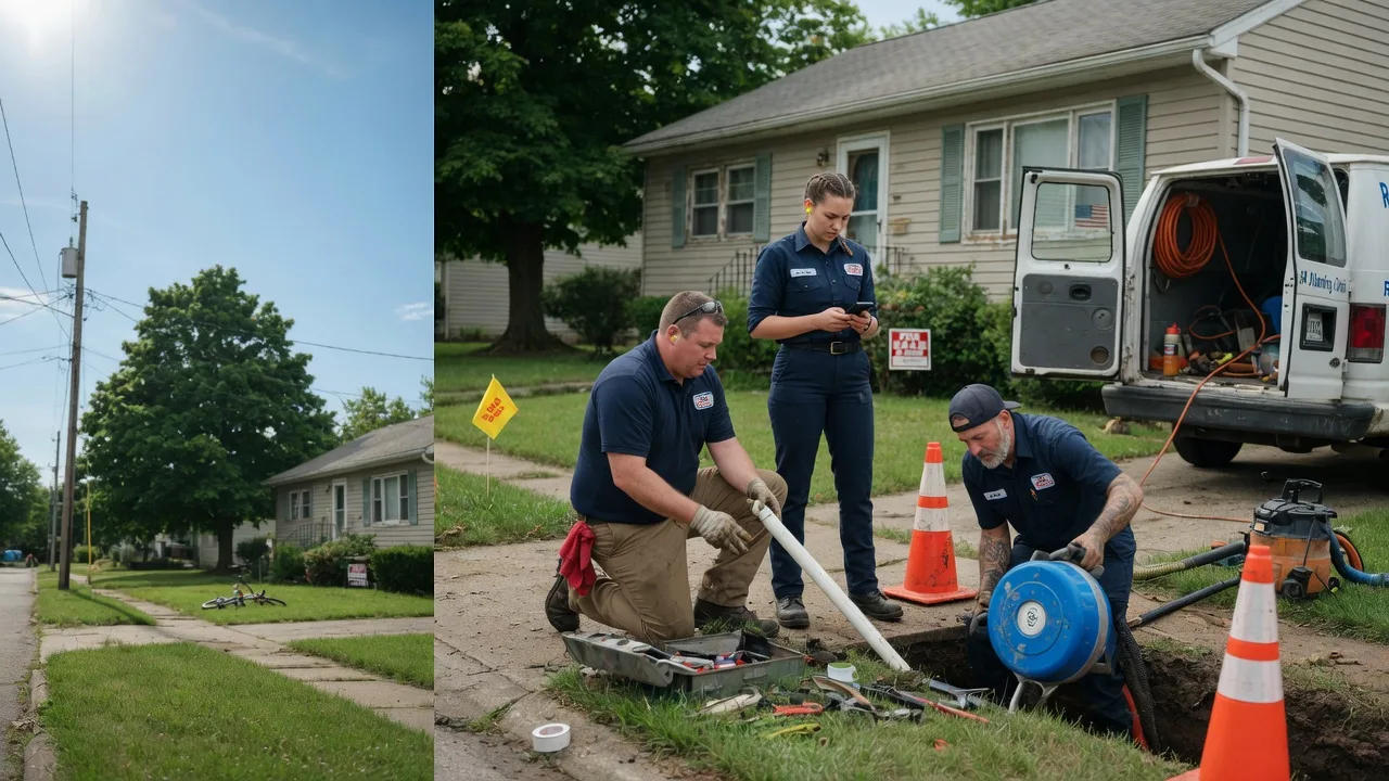 Sewer Line Repair in Leisenring, PA near me